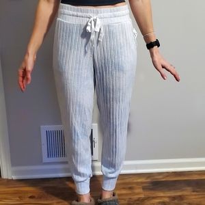 Light Tie Dyed Ribbed Joggers